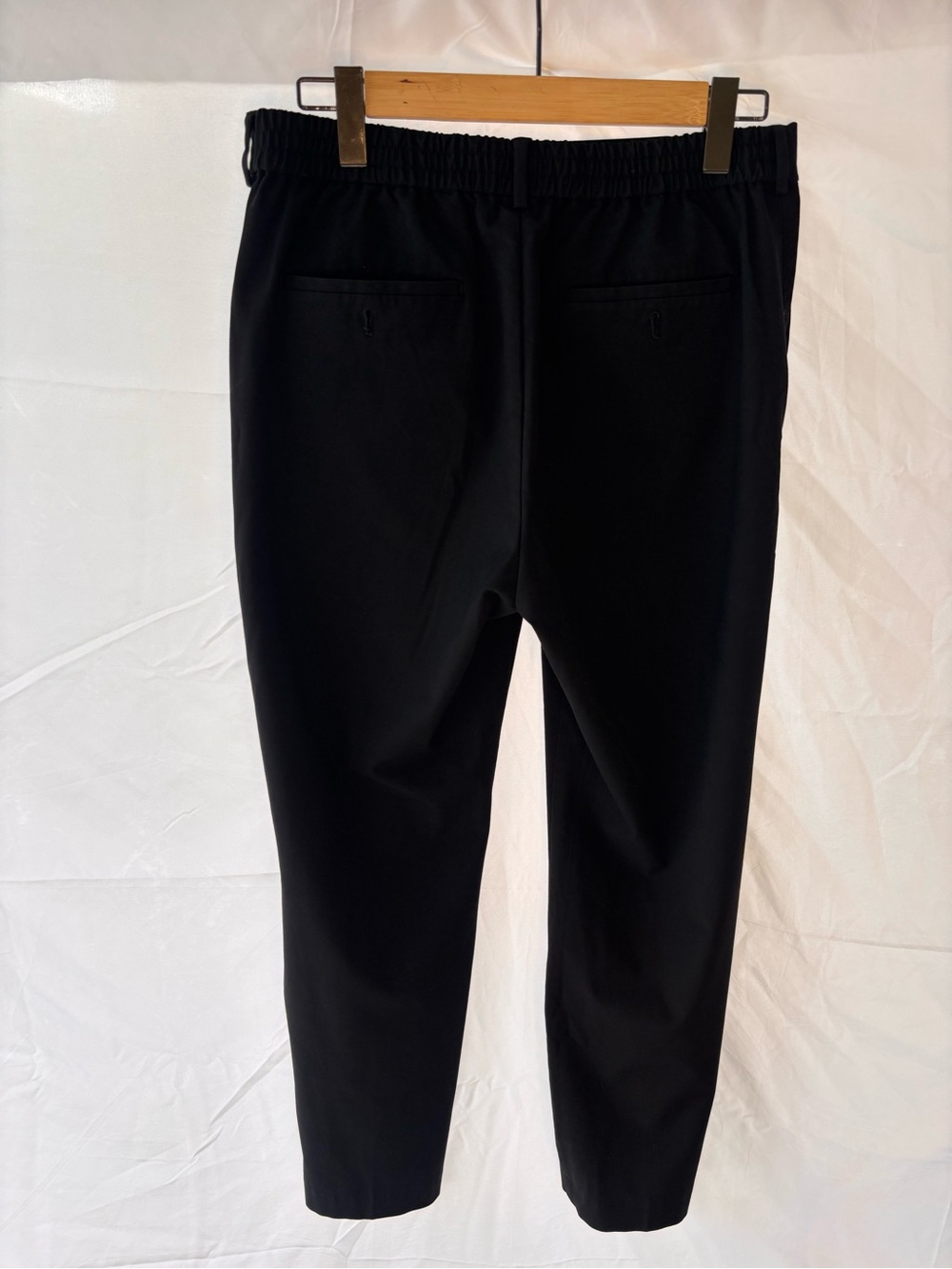 H&M Mens M Slim Fit Drawstring Chino Joggers Casual Stretch Pants